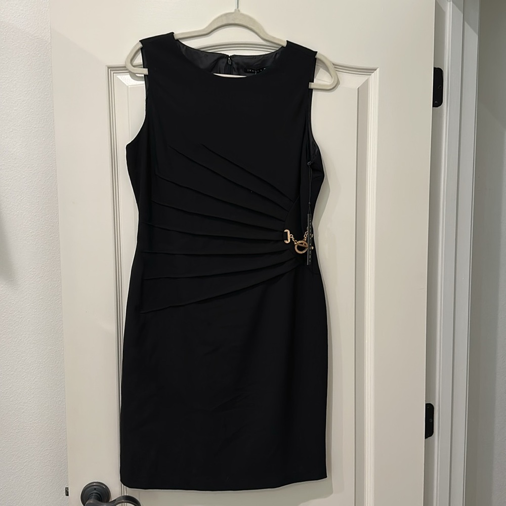 Elegant Black Sheath Ivanka Trump